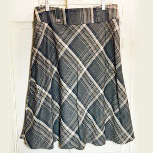 NYCC plaid A line skirt Size 12
